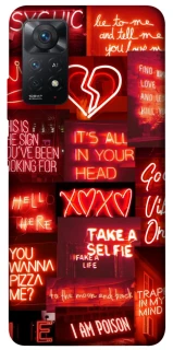 Чохол на Xiaomi Redmi Note 12 Pro 4G Love collage ver.7 фото 1 з 1