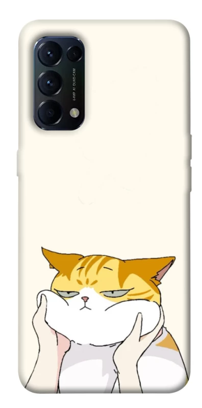 Чохол на Oppo Reno 5 4G Cat bun фото 1 з 1