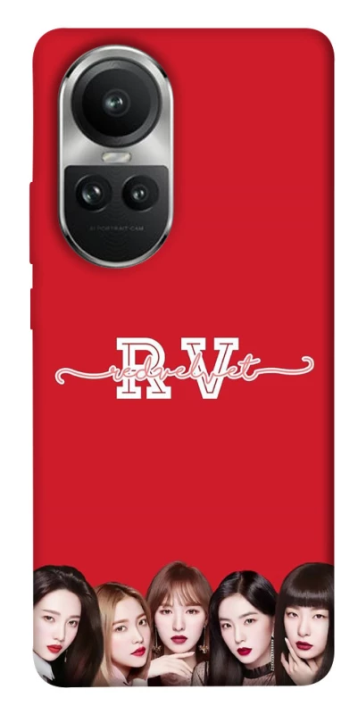 Чохол на Oppo Reno 10 RED VELVET v3 фото 1 з 1