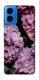 Чохол на Motorola Moto G45 Рожеві гартензії фото 1 з 1