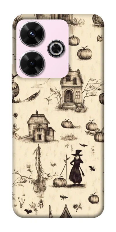 Чохол на Xiaomi Redmi 13 4G Halloween aesthetic ver.1 фото 1 з 1