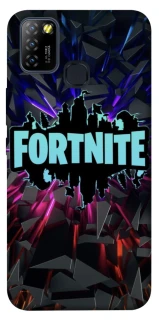 Чехол на Infinix Hot 10 Lite Fortnite logo ver.3 фото 1 из 1