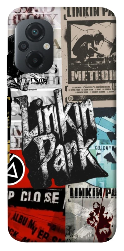 Чохол на Xiaomi Poco M5 Linkin Park logo ver.2 фото 1 з 1