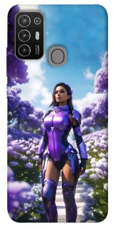 Чохол на ZTE Blade A52 Cyber space girl ver.4 фото 1 з 1