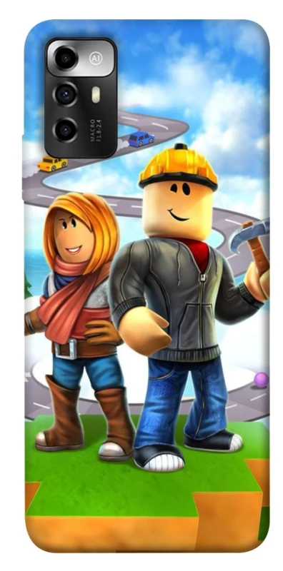 Чехол на ZTE Blade V40 Vita Roblox Builder Adventure фото 1 из 1