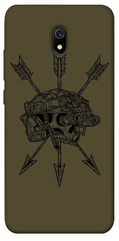 Чохол на Xiaomi Redmi 8a Mil skull фото 1 з 1