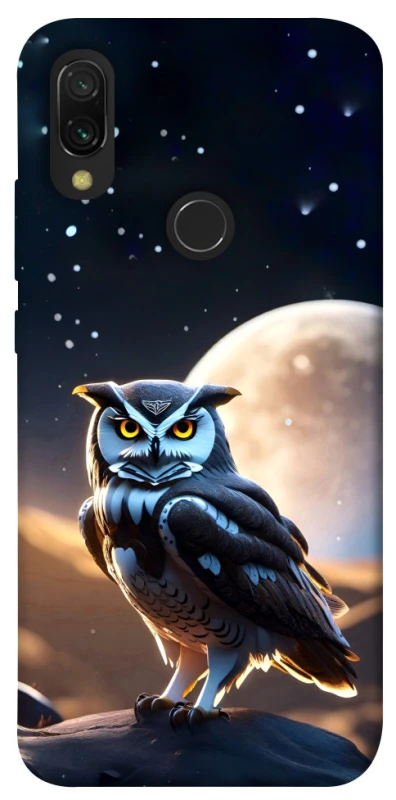 Чохол на Xiaomi Redmi 7 Cyber ​​owl фото 1 з 1