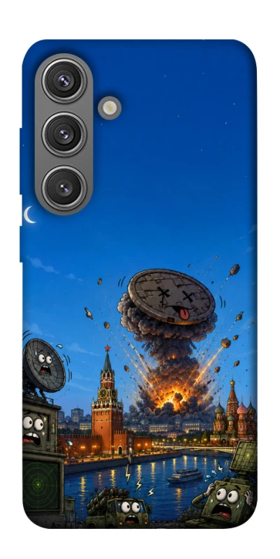 Чехол на Samsung Galaxy S24+ Moscow never sleeps ver.8 фото 1 из 1