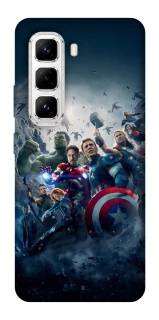 Чехол на Infinix Hot 50 Pro Marvel heroes фото 1 из 1