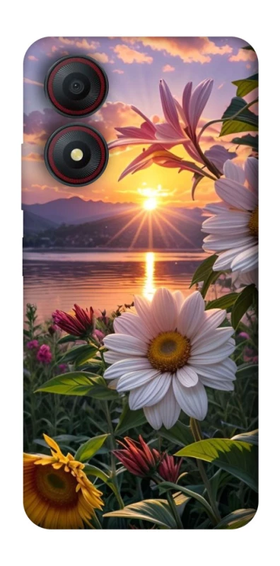 Чохол на ZTE Blade A34 4G Flowers v31 фото 1 з 1