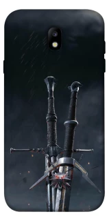 Чохол на Samsung J730 Galaxy J7 (2017) Мечі Ведьмака фото 1 з 1