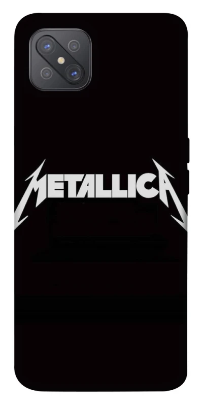 Чехол на Oppo A92s Metallica logo фото 1 Чехол на Oppo A92s Metallica logo фото 1 из 1