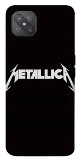 Чехол на Oppo A92s Metallica logo фото 1 Чехол на Oppo A92s Metallica logo фото 1 из 1