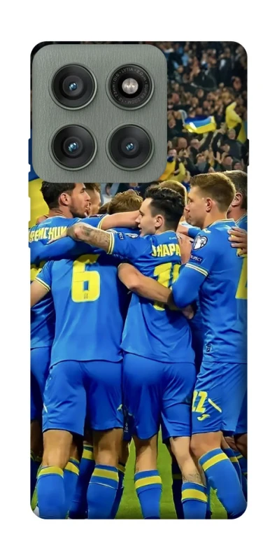 Чехол на Motorola Edge 60 Pro Сборная Украины v3 фото 1 из 1