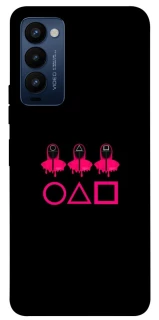 Чехол на TECNO Camon 18 squid game v3 фото 1 из 1