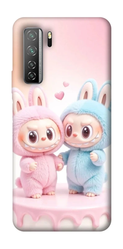 Чохол на Huawei Nova 7 SE Labubu Twins фото 1 з 1