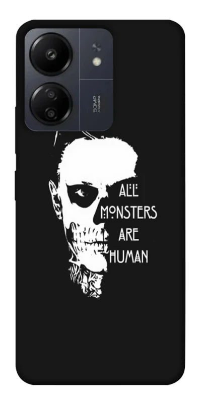 Чохол на Xiaomi Redmi 13C All Monsters are Human фото 1 з 1