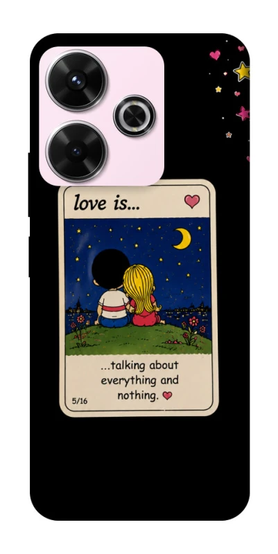 Чохол на Xiaomi Redmi 13 4G Love is ver.6 фото 1 з 1