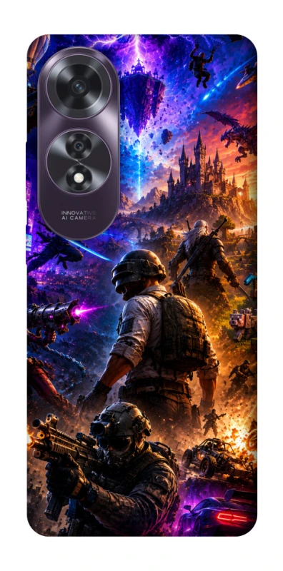 Чехол на Oppo A60 My Games фото 1 из 1