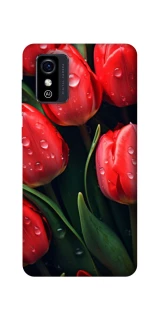 Чохол на ZTE Blade L9 Червоні тюльпани фото 1 Чохол на ZTE Blade L9 Червоні тюльпани фото 1 з 1