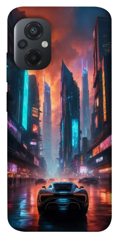 Чехол на Xiaomi Poco M5 Cyber city фото 1 из 1