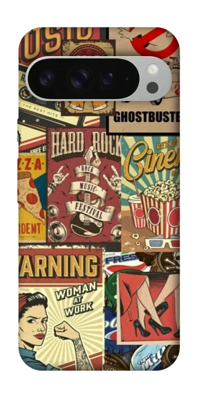 Чохол на Google Pixel 9 Pro XL Retro collage ver.2 фото 1 з 1