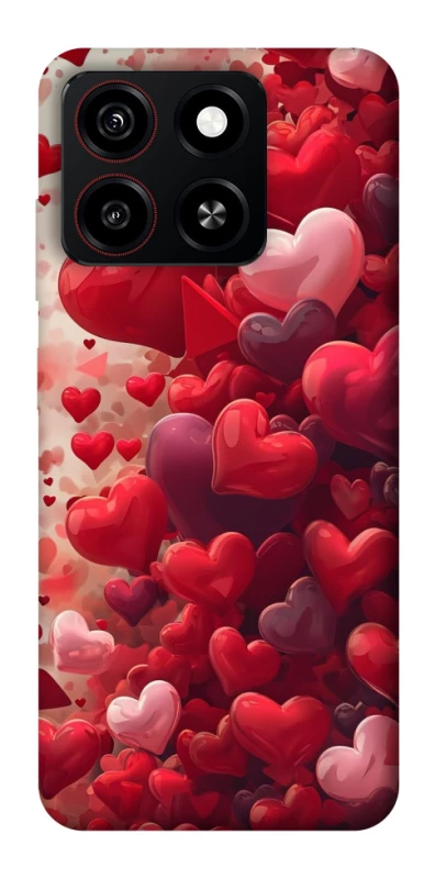 Чохол на ZTE Blade A35 4G Many hearts фото 1 з 1