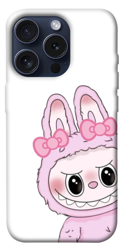 Чохол на Apple iPhone 15 Pro (6.1") Labubu White фото 1 з 1