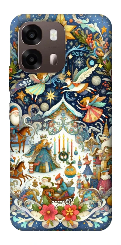 Чехол на Oppo A6 Christmas spirit ver.11 фото 2 из 2