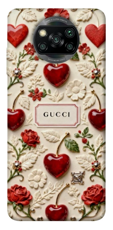 Чехол на Xiaomi Poco X3 NFC / Poco X3 Pro Gucci ver.2 фото 1 из 1