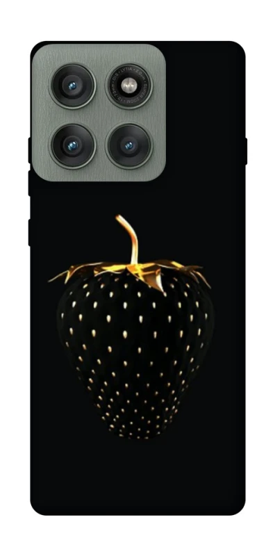 Чохол на Motorola Edge 60 Pro Чорна полуниця фото 1 з 1