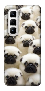 Чехол на Infinix Hot 50 Pro Doggy Pug Love фото 1 из 1