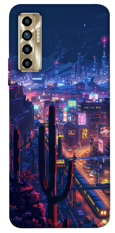 Чехол на TECNO Camon 17P Night city фото 1 из 1