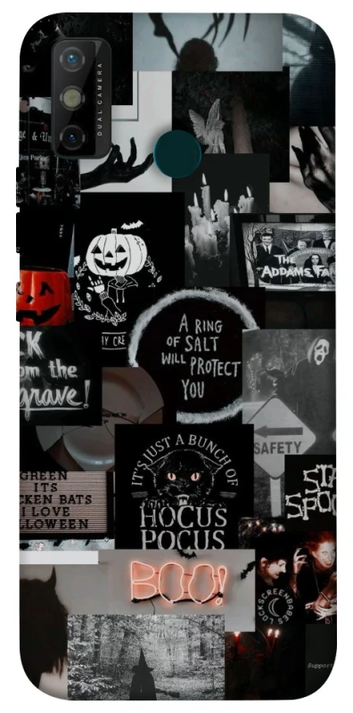 Чохол на TECNO Spark 6 Go Halloween aesthetics ver.3 фото 1 з 1