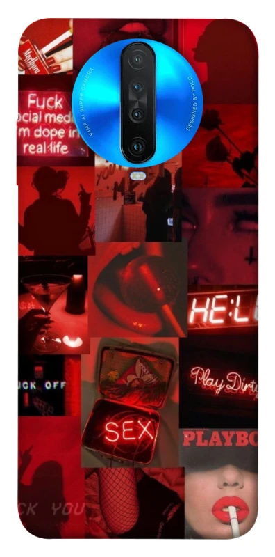 Чехол на Xiaomi Redmi K30 Love collage ver.3 фото 1 из 1