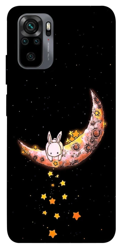 Чохол на Xiaomi Poco M5s Moon rabbit фото 1 з 1