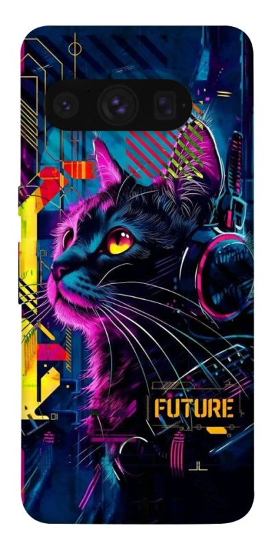 Чохол на Google Pixel 8 Pro Cyber Cat v2 фото 1 з 1