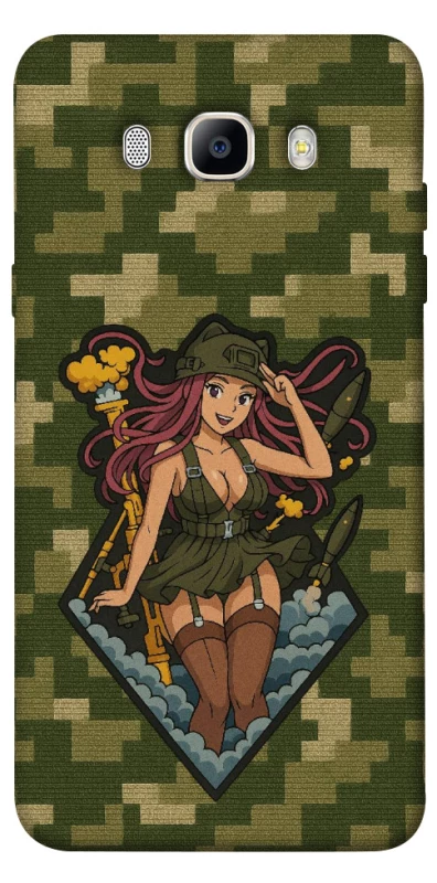 Чохол на Samsung J710F Galaxy J7 (2016) Military Waifu фото 1 з 1