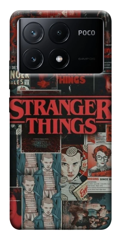 Чохол на Xiaomi Poco X6 Stranger Things ver.29 фото 1 з 1