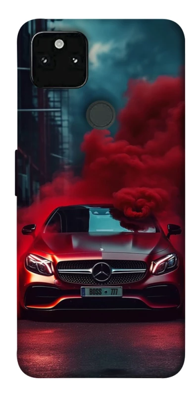 Чехол на Google Pixel 5A Mercedes in smoke фото 1 из 1