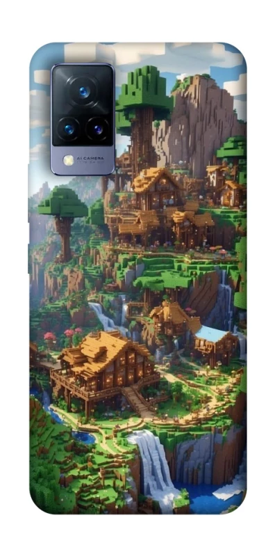Чохол на Vivo V21 Minecraft universe фото 1 з 1