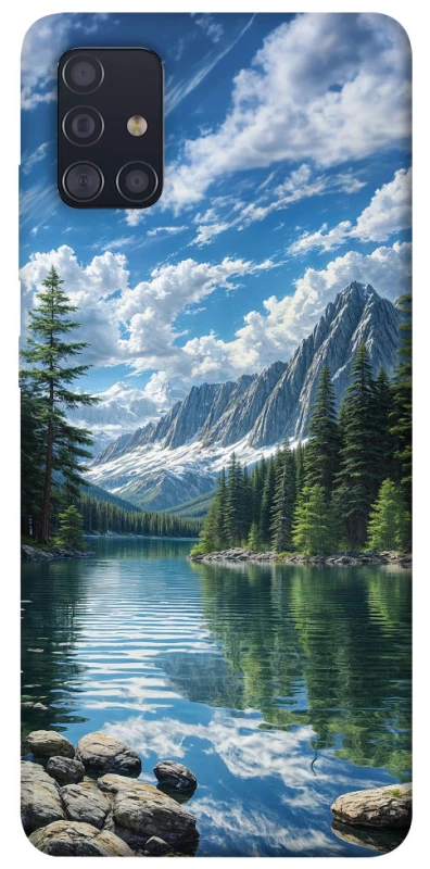 Чехол на Samsung Galaxy A51 River in the mountains фото 1 из 1