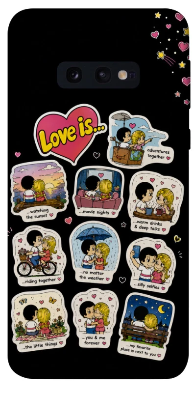 Чохол на Samsung Galaxy S10e Love is ver.4 фото 1 з 1