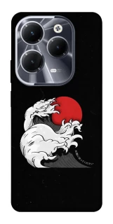 Чехол на Infinix Hot 40 Волны Японии v2 фото 1 из 1