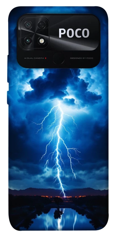 Чехол на Xiaomi Poco C40 Молния фото 1 из 1