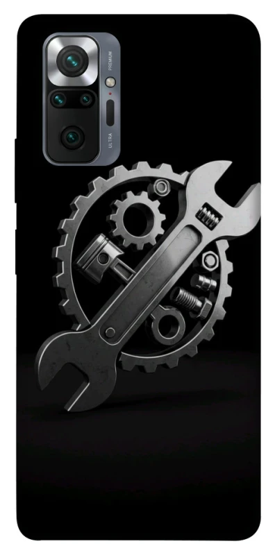 Чехол на Xiaomi Redmi Note 10 Pro Mechanic v2 фото 1 из 1