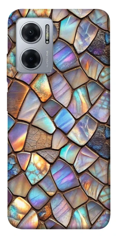Чехол на Xiaomi Redmi Note 11E Nature Mosaic ver.1 фото 1 из 1
