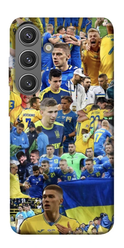 Чехол на Samsung Galaxy S24+ UA-Football ver.6 фото 1 из 1