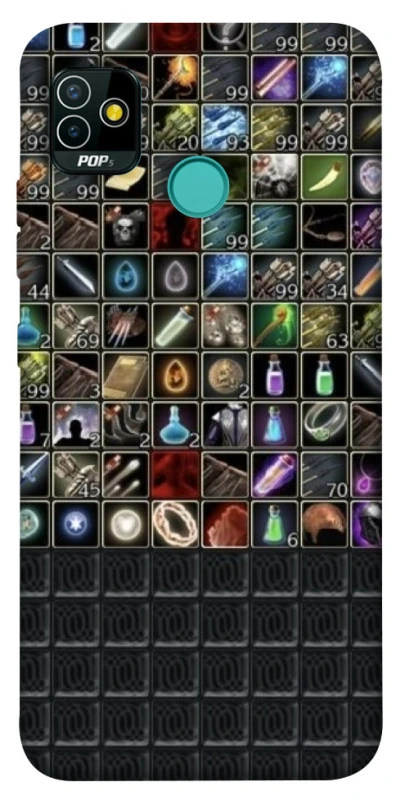 Чохол на TECNO POP 5 Inventory menu ver.2 фото 1 з 1