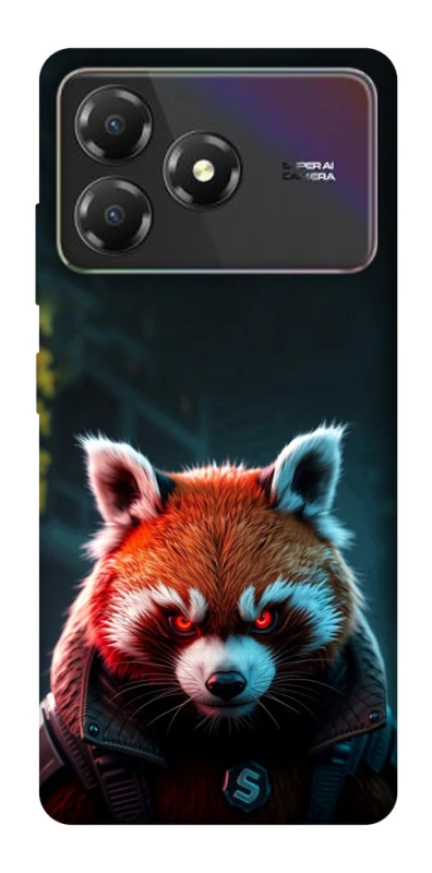 Чохол на ZTE Blade A36 Cyber Red Panda фото 1 з 1